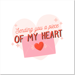 Sending You a Piece Of My Heart Posters and Art